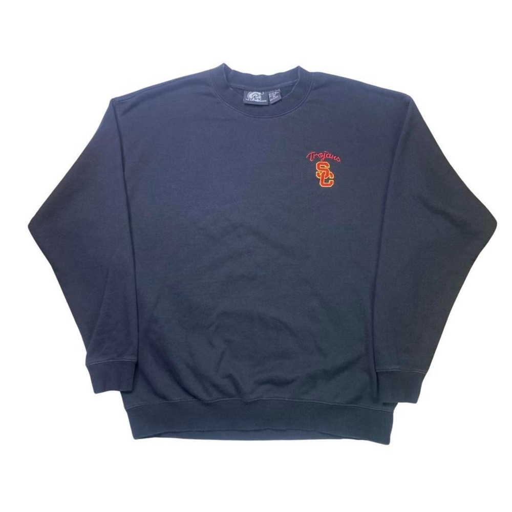 USC Trojans‎ college black sweater